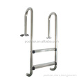2-Step D42mm/107cm Stainless Steel Pool Ladder with Stainless Steel Steps & Bracket for Above-Ground Pools: Your Ultimate Pool Access Solution
